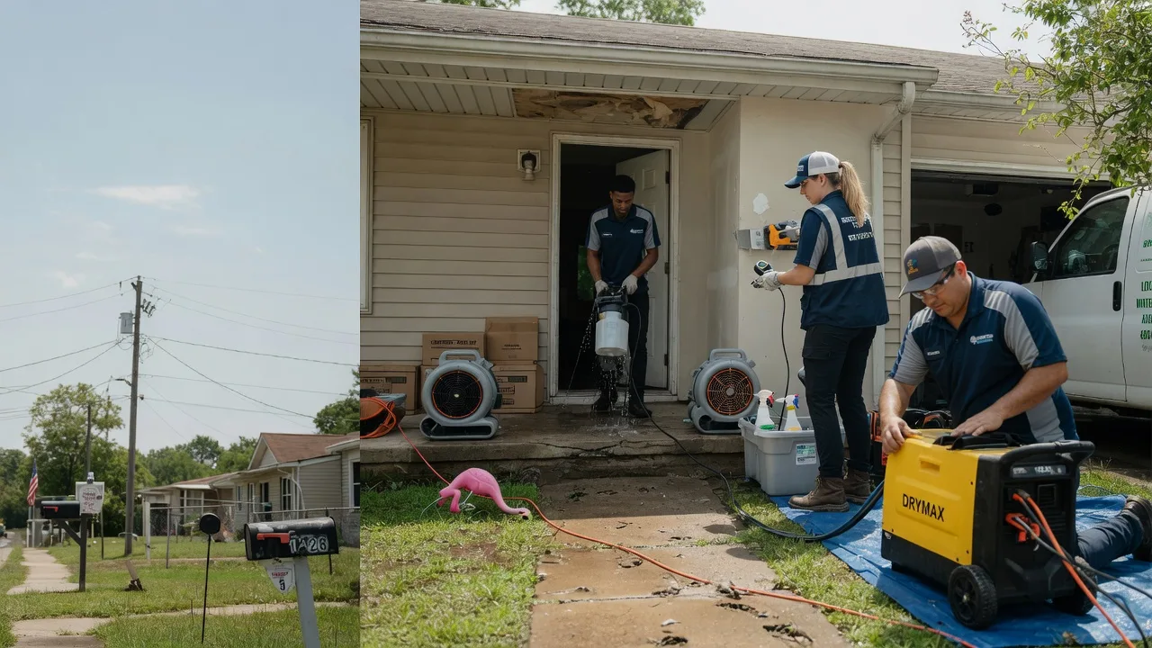 Storm Damage Water Removal in East Bank, WV near me